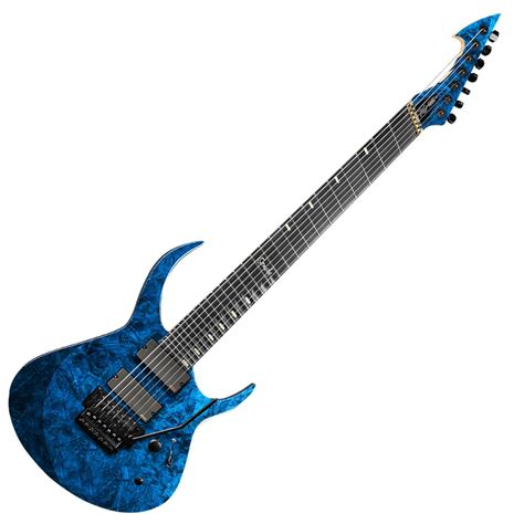 Ormsby RC-One Rusty Cooley, Blue Marblizer - 7 string | Live Louder
