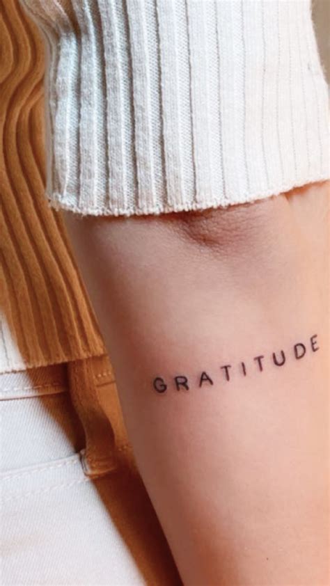 Subtle small mantra word tattoo for women – Artofit