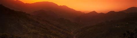 3840x1080 Resolution Sunset In Valley 3840x1080 Resolution Wallpaper - Wallpapers Den