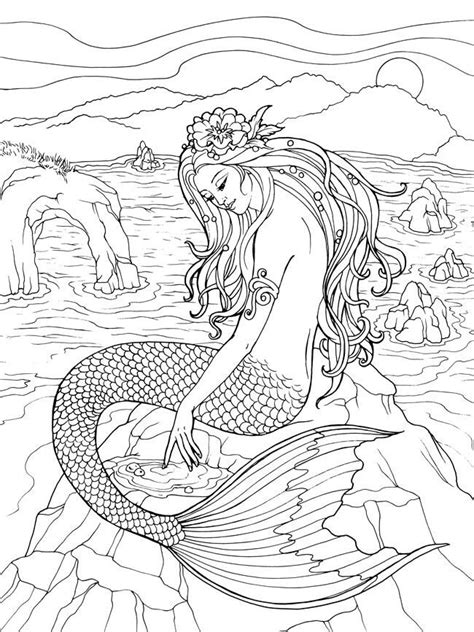 Pin on Coloring Pages | Mermaid coloring book, Mermaid coloring pages, Mermaid coloring