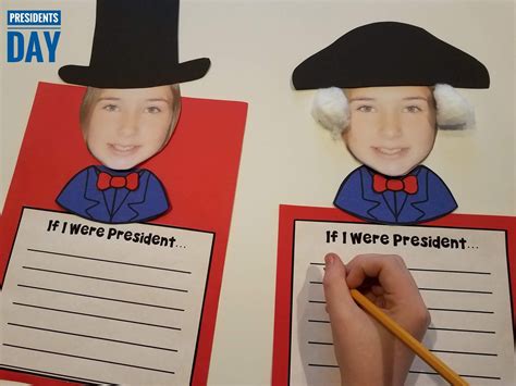 If I Were President Writing Craft (Presidents' Day) | Kindergarten Creations