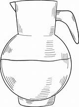 Jug Of Milk coloring Page  ColouringPages sketch template