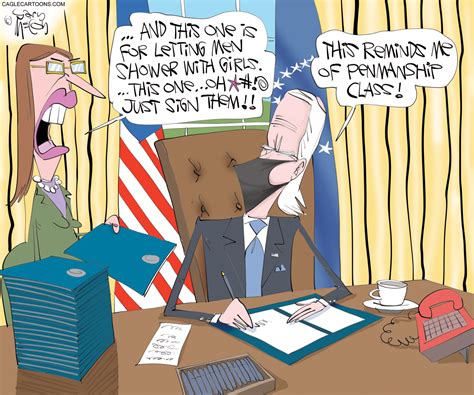 Editorial Cartoon: Biden Executive Orders - The Independent | News Events Opinion More