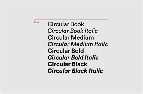 Circular Font Family - Dfonts