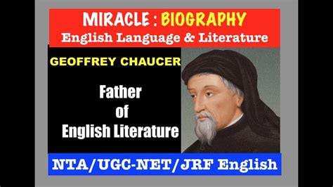 Geoffrey Chaucer, Middle English Poet, Biography & Literary Attributes ...