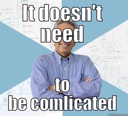 complicated prof - quickmeme