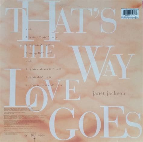 That s the way love goes - Janet Jackson (アルバム)