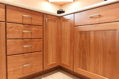 Custom Kitchen with Natural Red Birch Cabinets | Birch kitchen cabinets, Kitchen cabinet door ...