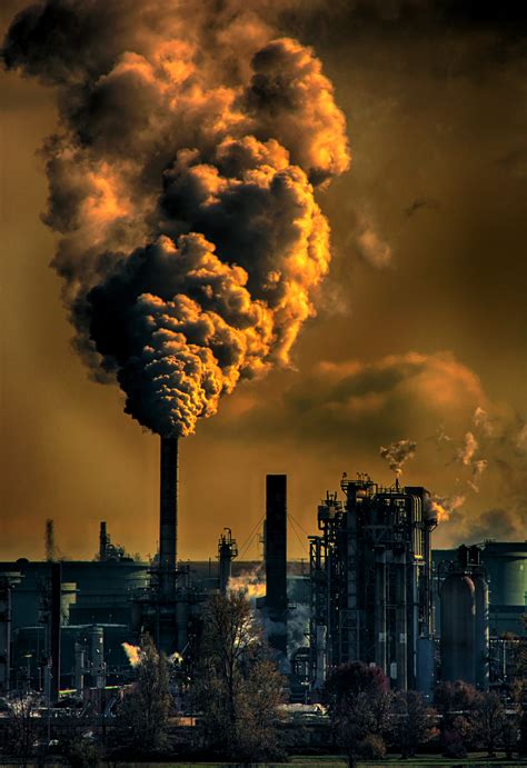 Free Images : air pollution, chemical, dark, dawn, energy, evening, exhaust pipe, factory, fumes ...