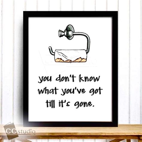 Funny Bathroom Art Funny Toilet Paper Bathroom Print Funny | Etsy ...