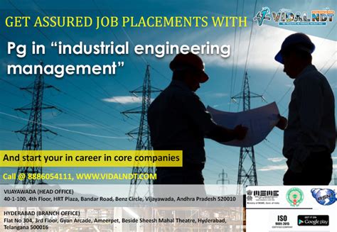 Industrial Engineering Courses | Industrial Engineering Jobs - VidalNDT