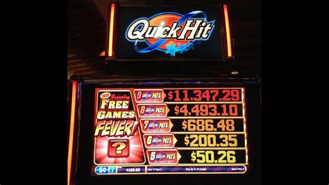 Quick Hit Free Game Fever Slot Machine - 5 QuickHits win - YouTube