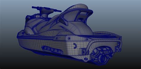 Yamaha FX Cruiser SHO 3D Model rigged .max .obj .fbx .ma .mb - CGTrader.com