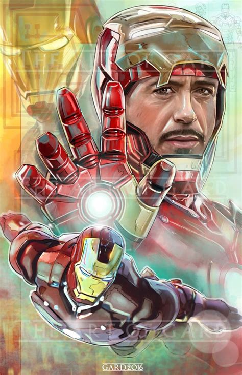 Iron Man (Tony Stark) Art Print