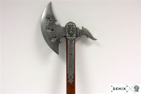 Battle-axe, Germany 11th. Century (636) - Battle-axes & halberds - Medieval Europe VI-XV C. - Denix