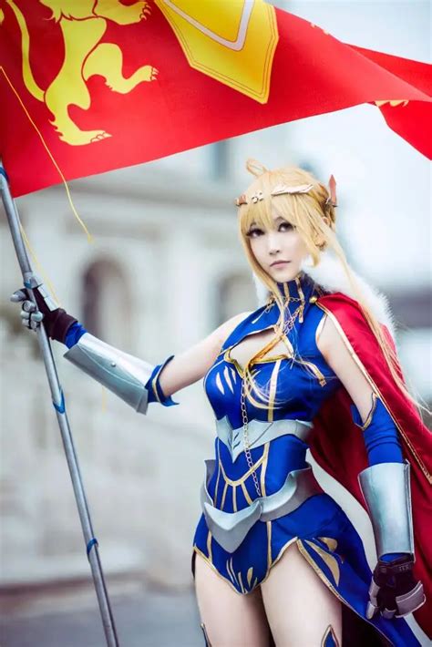 Saber fgo cosplay lancer Fate Grand order Lancer cosplay Altria Pendragon cosplay Customized ...