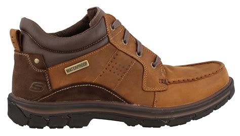 Skechers - skechers usa men's segment melego chukka boot,dark brown,14 ...