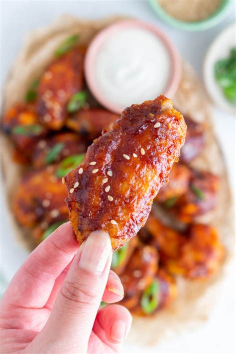 Crispy BBQ Chicken Wings - Carmy - Easy Healthy-ish Recipes