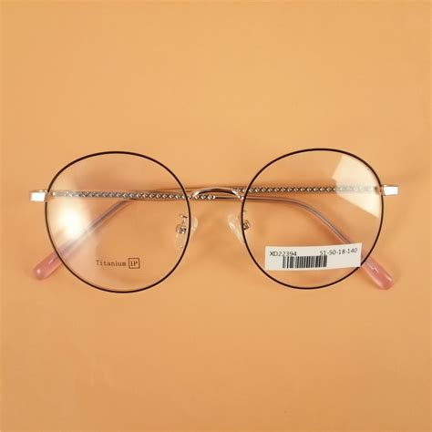 High End Fashion Optical Glasses Frames Ladies Fancy Metal Round ...