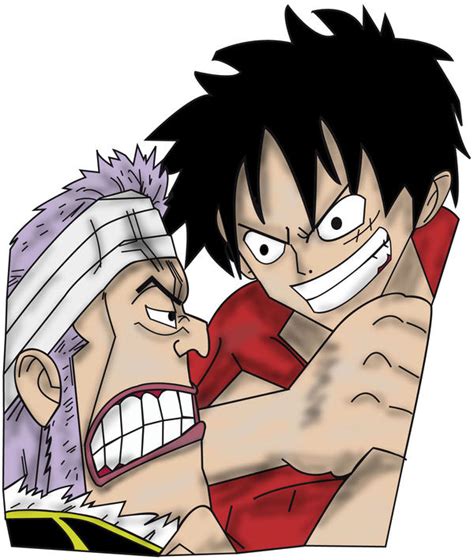 Luffy vs Krieg - Illustrated by Majin-Luffy on DeviantArt