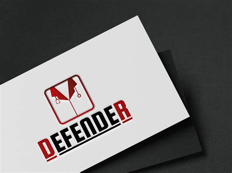 "Defender" - Logo by Tanvir Alam Hira on Dribbble