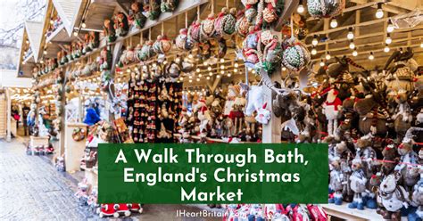 Unbelievably Festive Photos of Bath, England's Christmas Market - I Heart Britain