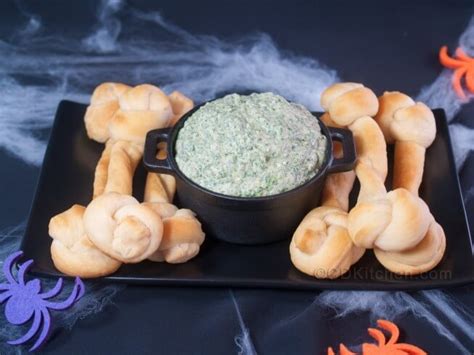 Halloween Green Slime (Spinach Dip) Recipe | CDKitchen.com