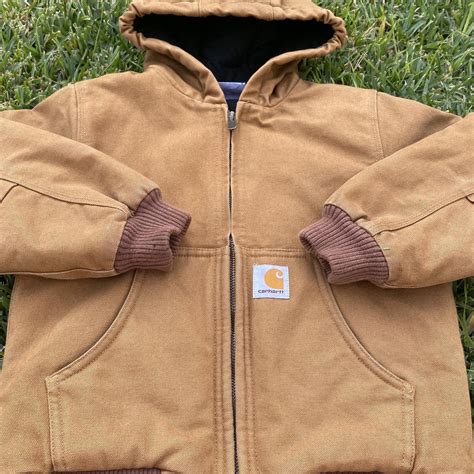 Kids Carhartt Jacket Kids size: XS(6) Really good... - Depop