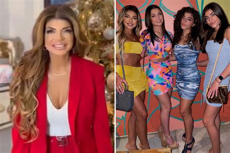 RHONJ's Teresa Giudice shares rare photo of all four stunning daughters ...