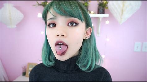 All About My Tongue Piercing & Piercing Updates - YouTube