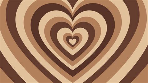 brown hearts 🤎 laptop/macbook wallpaper //aesthetic em 2021 | Papel de parede do notebook ...