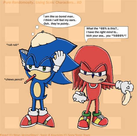 Sonic and Knuckles 1 -Coloured by AnimaStevo on DeviantArt