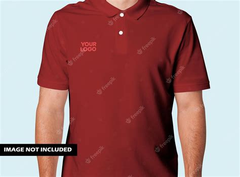 Premium PSD | A red tshirt Mockup PSD