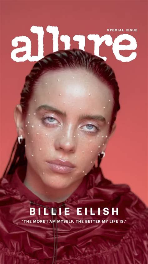 @allure • For her first Allure cover, Billie Eilish spoke with us about her not-always-smooth ...