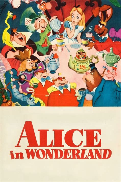 Alice in Wonderland (1951) Poster - Disney Photo (43154838) - Fanpop ...