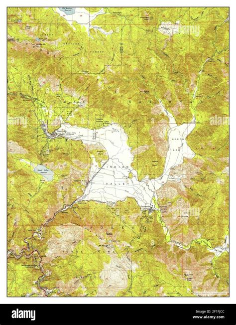 Greenville, California, map 1950, 1:62500, United States of America by ...