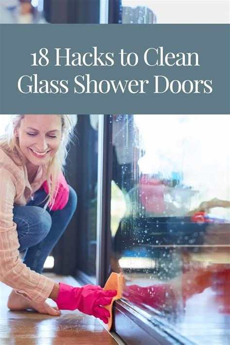 18 Hacks to Make Your Shower Door Shine