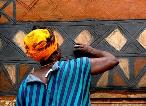 Wall painting, Tiebele, Burkina Faso | Wall painting, African art, Painting