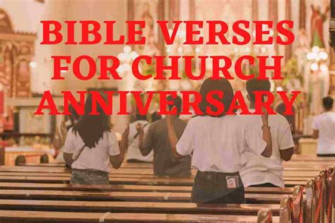 Bible Verses For Church Anniversary – Bible Verses of the day