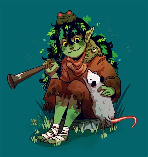 goblin druid | Character art, Fantasy character design, Concept art characters