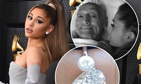 Ariana Grande Engagement Ring 2022