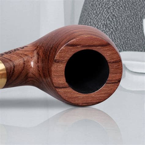 Pear Wood Churchwarden Wooden Tobacco Pipe - MUXIANG Pipe Shop