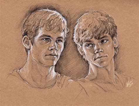 The Maze Runner - Thomas and Newt by DafnaWinchester.deviantart.com on @DeviantArt | Maze runner ...