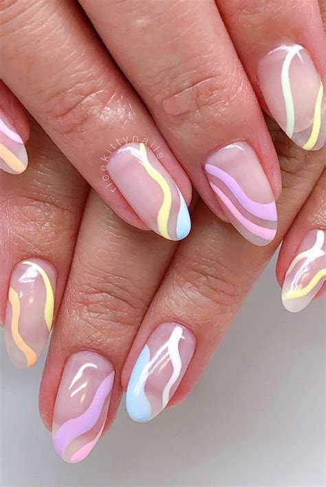 52 Amazing French Tip Nail Art Designs in the Summer of 2021 - Lilyart