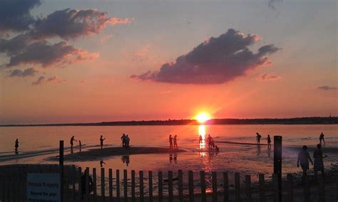 Sunset at Old Saybrook Town Beach, CT - 2013 | Old saybrook, Scenic routes, Scenic