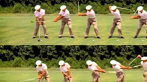 Ben Hogan Golf Swing Sequence - YouTube