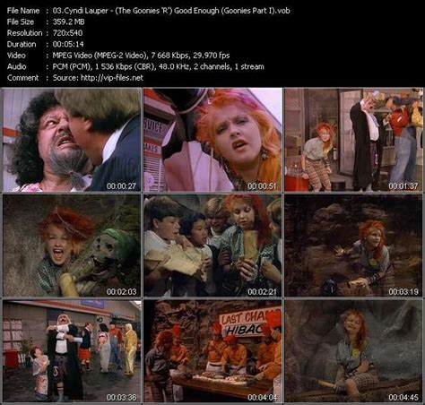 Cyndi lauper goonies r good enough 320320-Cyndi lauper - the goonies 'r ...