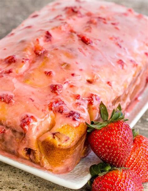 Strawberry Pound Cake | Recipe | Pound cake with strawberries ...