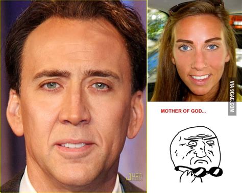 Nicolas Cage's Lost Daughter. - 9GAG