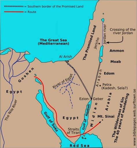 an old map shows the location of ancient egypt and its surrounding region, including the great ...